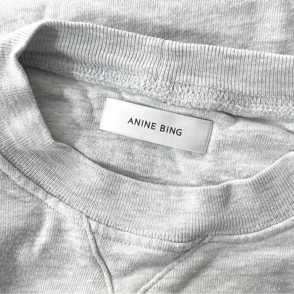 ANINE BING TERRY O’NEILL Brigitte Bardot Crewneck Ramona Pullover Sweatshirt XS - Picture 10 of 16